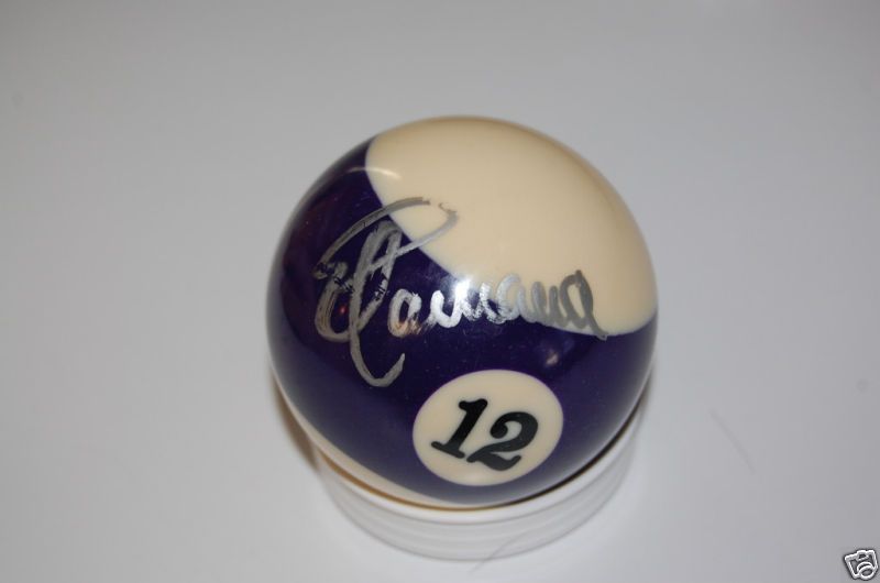 Ewa Mayata Laurance #12 Autographed Pool Ball  