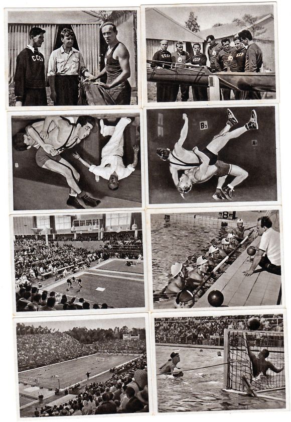   Complete Set of 100 OLYPMICS Cards   1952 Helsinki Olympics  