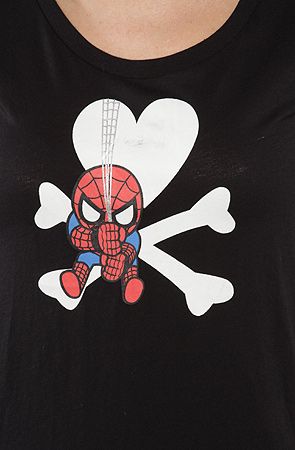 NEW TOKIDOKI TKDK MARVEL Swinging Spidey with Spider Man Black Baby 