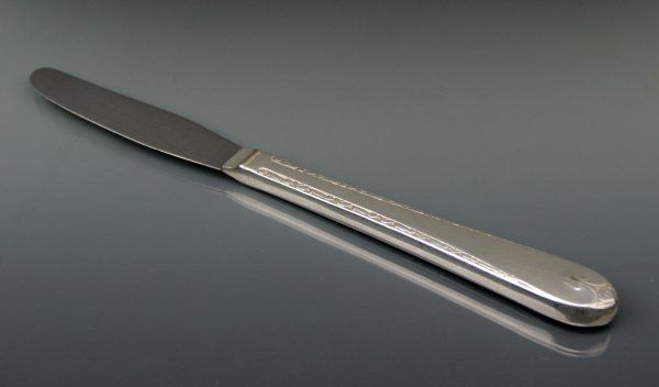 0616 Wm. Rogers & Son Exquisite Silver Plate Grille Knife  