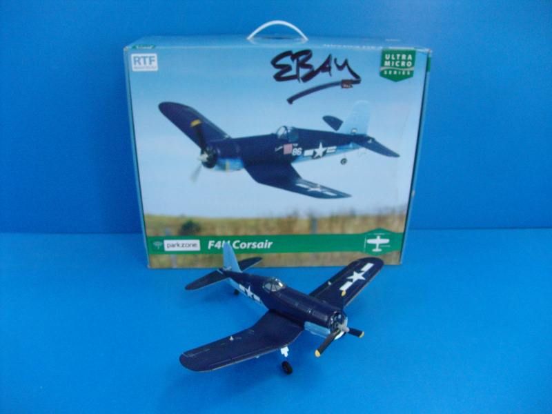 Parkzone Ultra Micro F4U Corsair RTF Electric RC R/C Airplane PKZU1600 