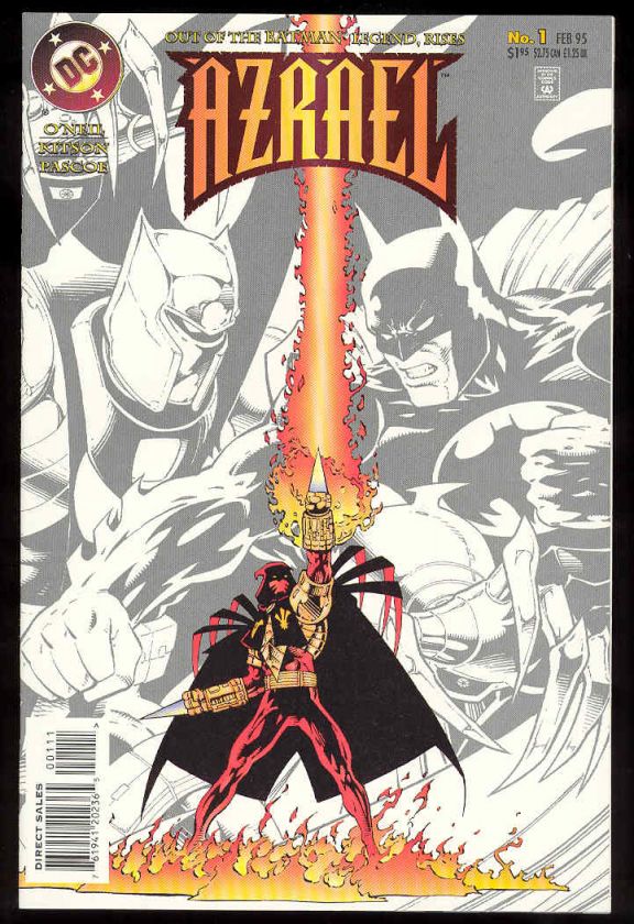 DC Comics, Azrael #1 5, 1995, Mint Set Batman  