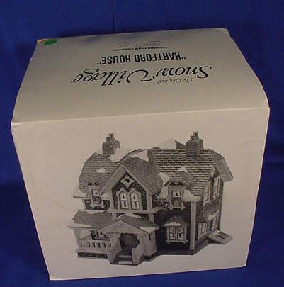 Dept 56 Snow Village HARTFORD HOUSE NIB  