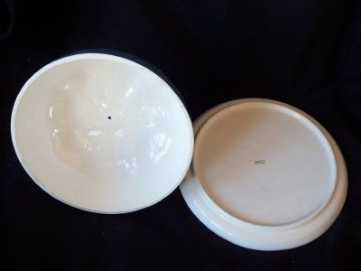 RARE VTG LEFTON DUTCH GIRL CHEESE BUTTER DISH TRAY JAR  