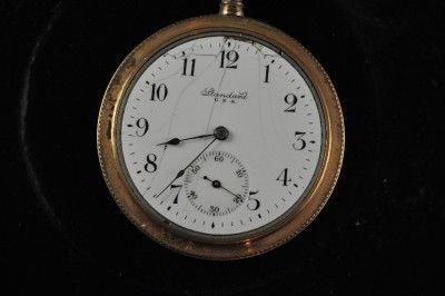 VINTAGE 12S NEW YORK STANDARD POCKETWATCH ***  