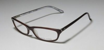 NEW POLO RALPH LAUREN 1526 53 15 135 BROWN/BLUE PEARL EYEGLASSES 