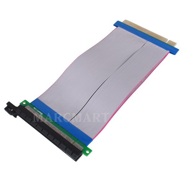 PCI E express 16x Riser Flexible Cable Extender Card (OT826)