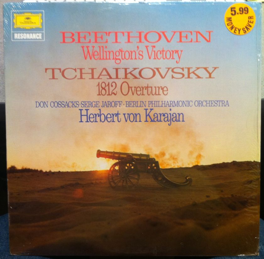   beethoven wellingtons victory tchaikovsky 1812 LP mint  2535 125
