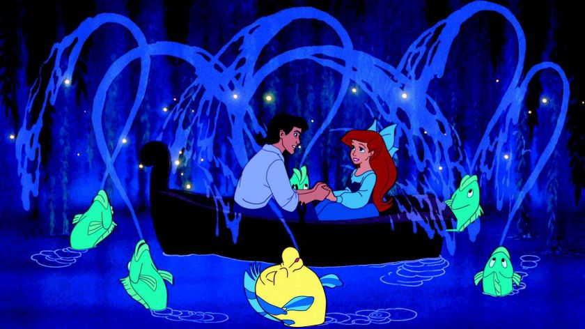   DISNEY THE LITTLE MERMAID MOVIE SCRIPT W/ ALL LYRICS RPT  