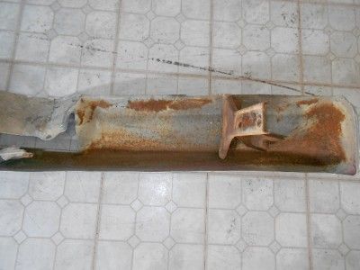 1964  1965 Ranchero Futura Falcon Rear Bumper w/Brackets  