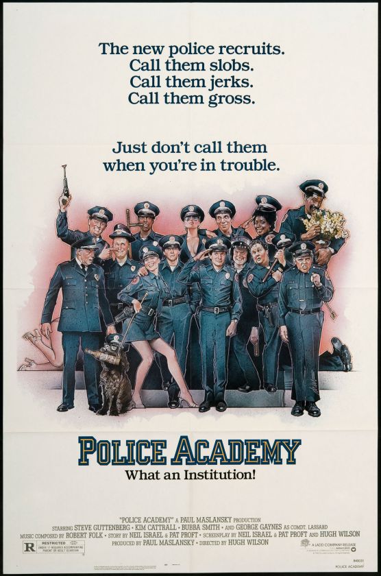 Police Academy Original U.S. One Sheet Movie Poster  