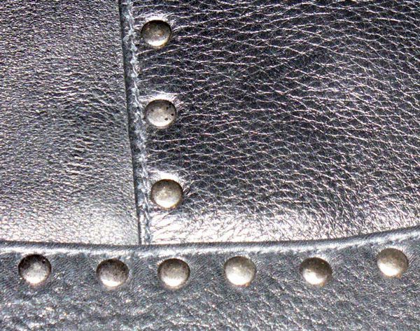   right out of the factory. Here is a closeup photo of the rivets