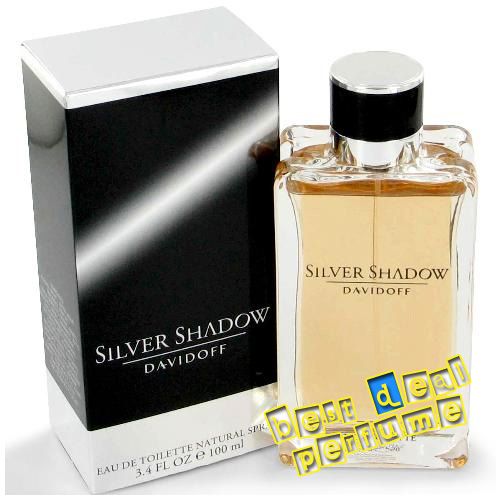 SILVER SHADOW  DAVIDOFF  3.4 EDT MEN  nib   