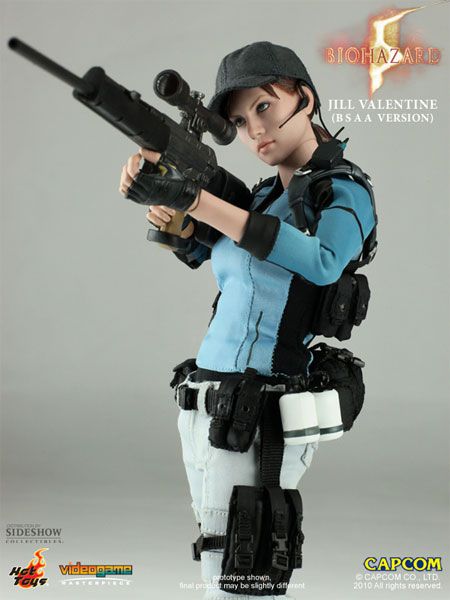 HOT TOYS Resident Evil 5 Jill Valentine BSAA InHand  