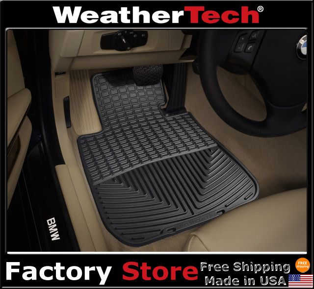   ® All Weather Floor Mats   2007 2011   BMW 3 Series   Black  