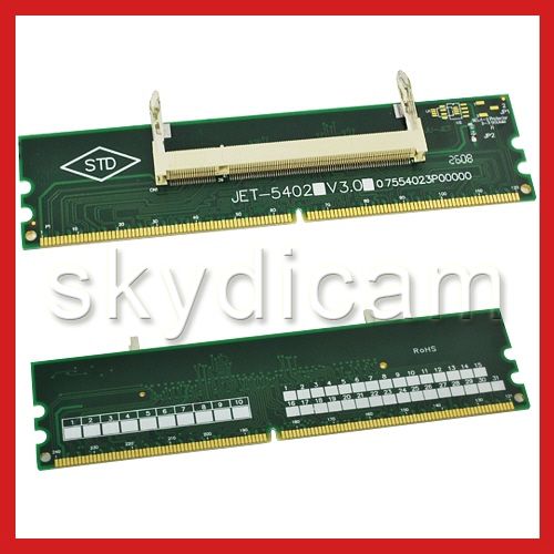 DDR2 240p Extender Memory Slot Adapter for PC Notebook  