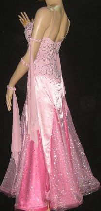 ABITO DA BALLO BALLROOM DRESS DANZE STANDARD ST25  