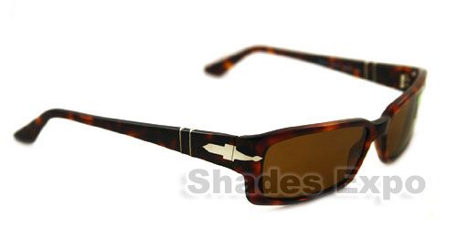 NEW PERSOL SUNGLASS PO 2757 HAVANA POLARIZED 2457 AUTH  