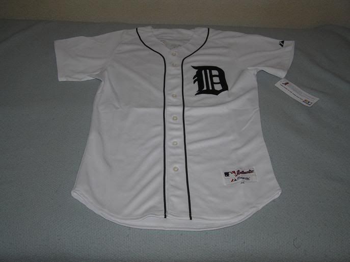 Magglio Ordonez Detroit Tigers White Jersey sz 40   M  