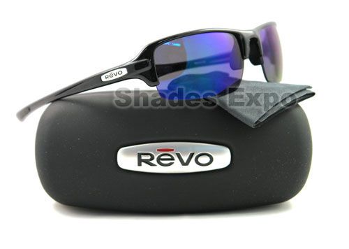 NEW REVO SUNGLASSES POLARIZED RE 4041 03 BLACK ABYSS  