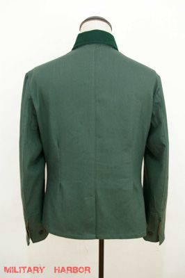 WWII German M36 EM summer HBT reed green field tunic 42R  