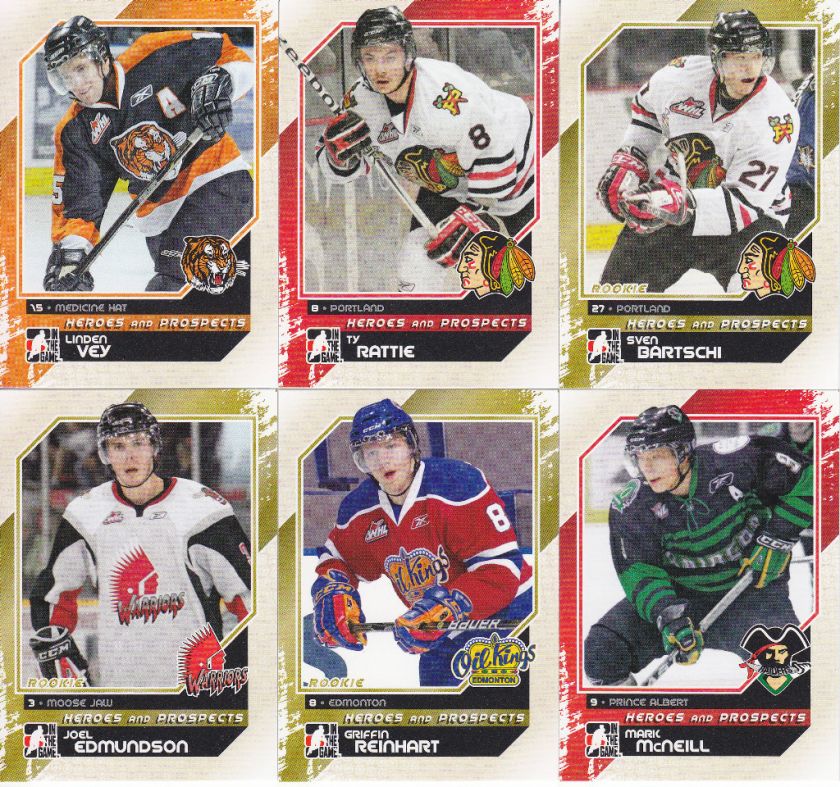 2010 11 HP Update Ty Rattie Portland Winterhawks #189  