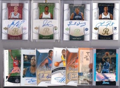 HUGE 500 CARD AUTO/ GU/RC/INSERT LOT KOBE JORDAN LEBRON WADE HOWARD 