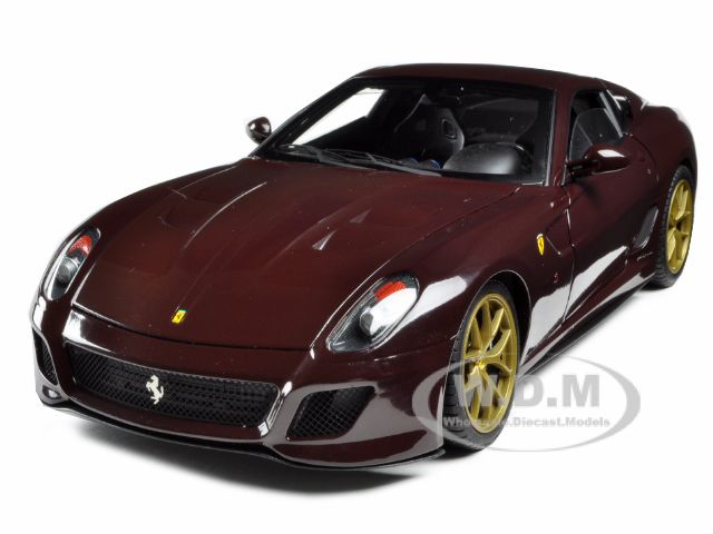 MICHAEL MANN FERRARI 599 GTO BURGUNDY 1/18 ELITE EDITION MODEL CAR BY 