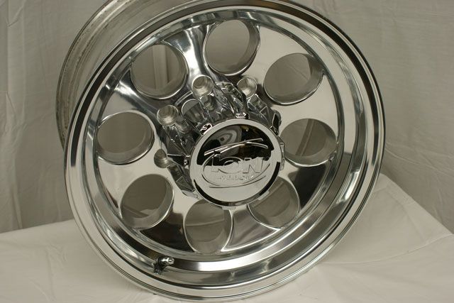 16 ION WHEELS RIMS POLISHED DAKOTA DURANGO RAM F150  