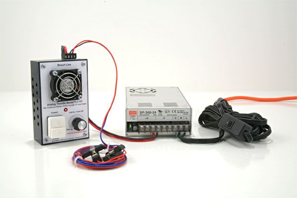 The other two terminals provide adjustable continuous pure DC power to 