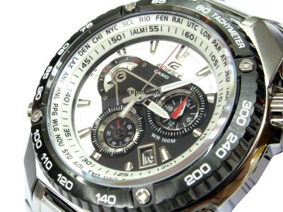 Casio Watch Edifice White EFE 500D 7 7A 7AV EFE500D 500  