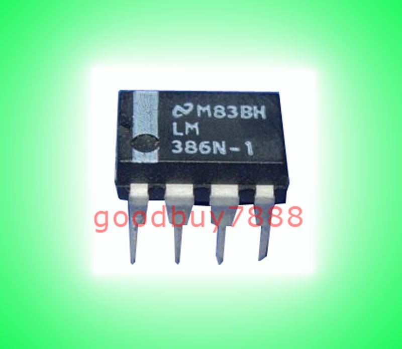 100,LM386N LM386 Audio Power AMPLIFIER DIP 8 IC NEW m  