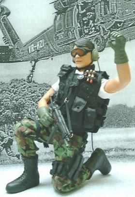 Dragon Hong Kong Police SDU Cheong action figure  