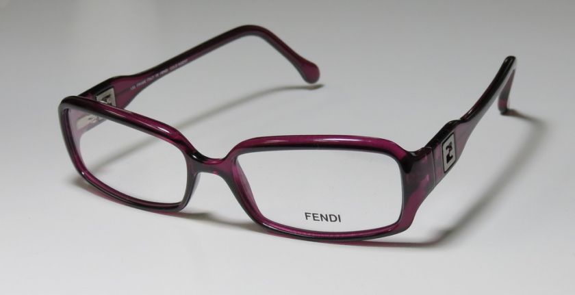 NEW FENDI 705 54 15 135 VIOLET DESIGNER EYEGLASSES/GLASSES/FRAME 