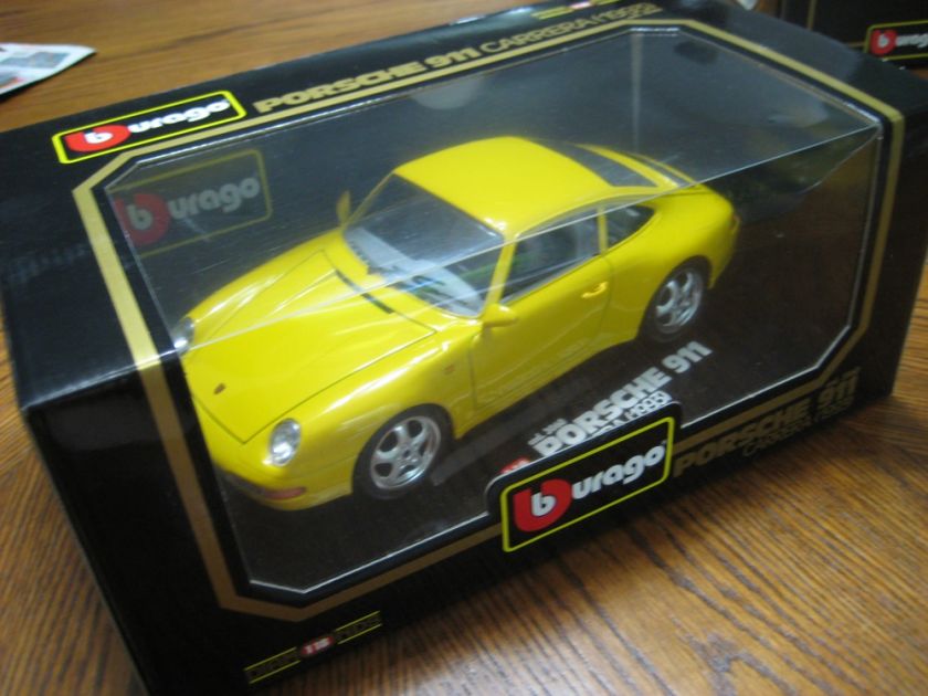 Bburago (Italy) Porsche 911 Carrera Coupe 1993 118 NIB  