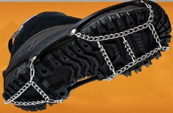 Ice Trekkers Welded Links Shoe Chains  