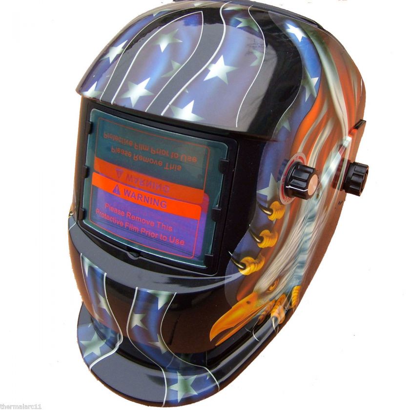 Auto Darkening ARC MIG TIG Welding Helmet Welder Mask American Eagle 