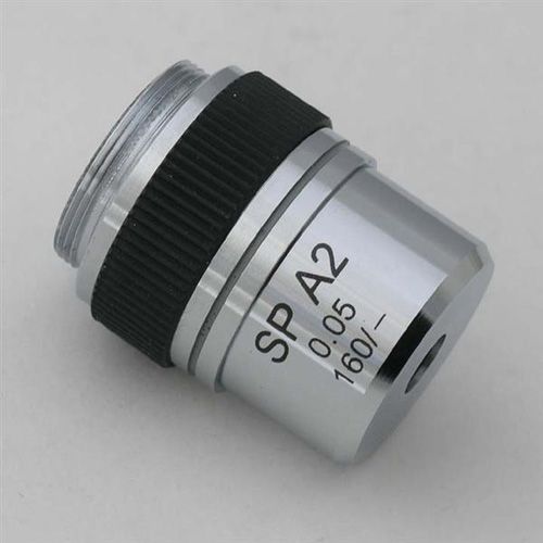 2X ACHROMATIC MICROSCOPE OBJECTIVE LENS   NEW 013964560039  