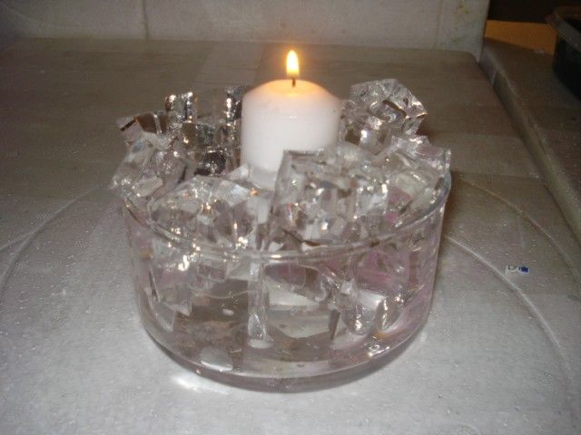 NEW water absorbing crystals DECO CUBES centerpiece vase decor ( 1oz 