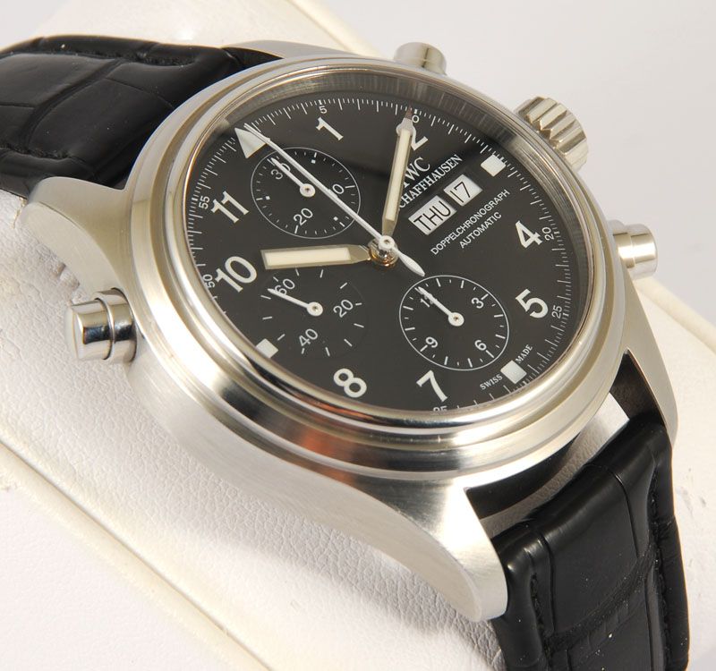 IWC IW371303 Pilots Watch Fliegeruhr Double Chronograph  