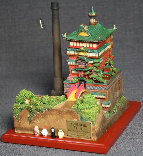 Spirited Away Bath House Figure of JP DVD BOX Ghibli  