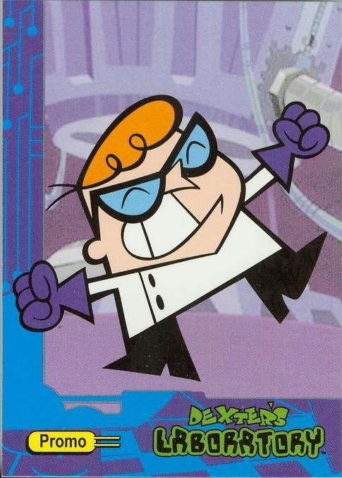 DEXTERS LABORATORY 2001 Promo Card DL 2 NM/M Artbox  