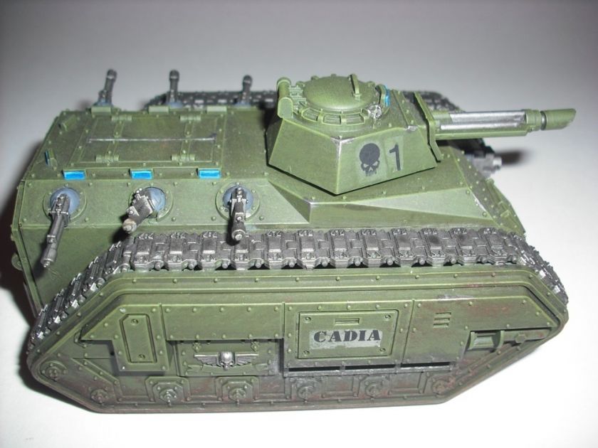 Warhammer 40k   Imperial Guard   Pro Painted Chimera Tank  