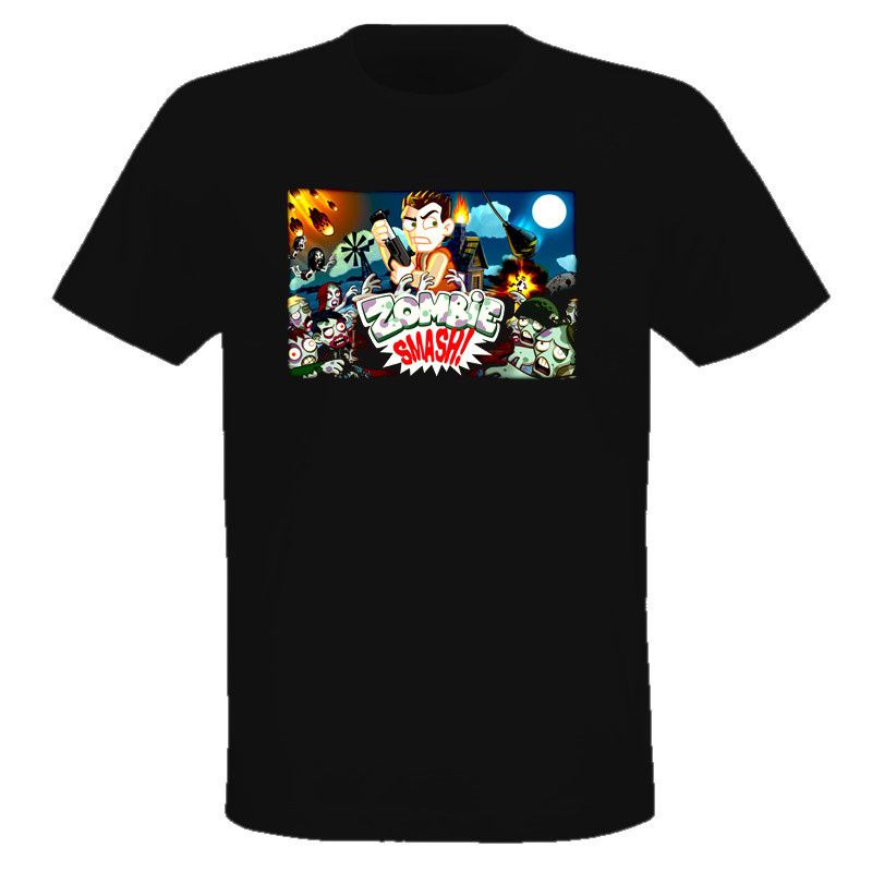 Zombie Smash Phone App Game T Shirt  