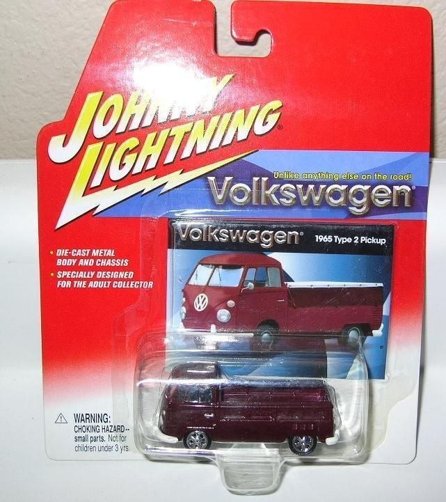 JOHNNY LIGHTNING VOLKSWAGEN VW TYPE 2 1965 PICKUP  