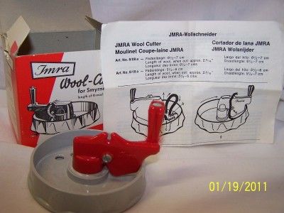 Vintage JMRA Wool Cutter German Made MIB  