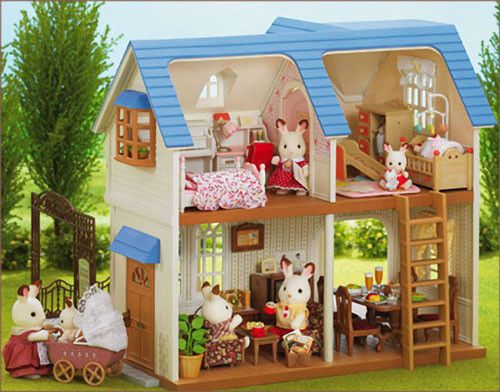 SYLVANIAN FAMILIES FANCE COURTYARD RESTURANT HOUSE  