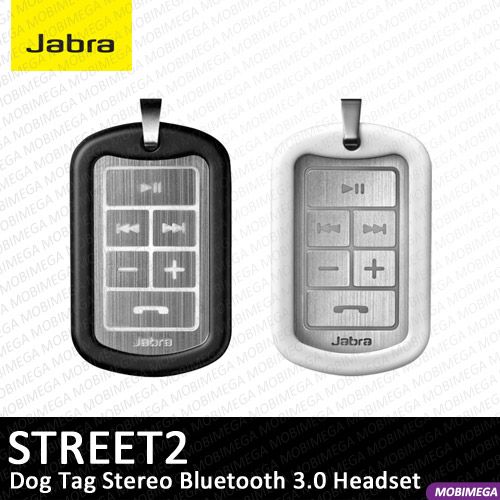 New Genuine Jabra STREET2 BT3030 II Dog Tag A2DP Stereo Bluetooth 