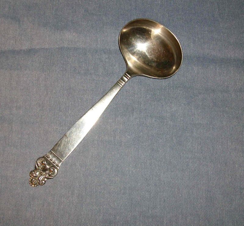 TH. Marthinsen Norway Oval Spoon Ladle VIdar  