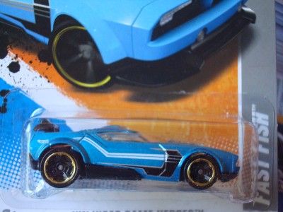 Hot Wheels 2011 HW Video Game Heroes Fast Fish blue  